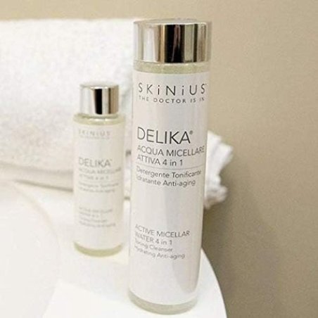 Skinius Delika Micellar Water for Sensitive and Combination Skin - 4 in 1 Action