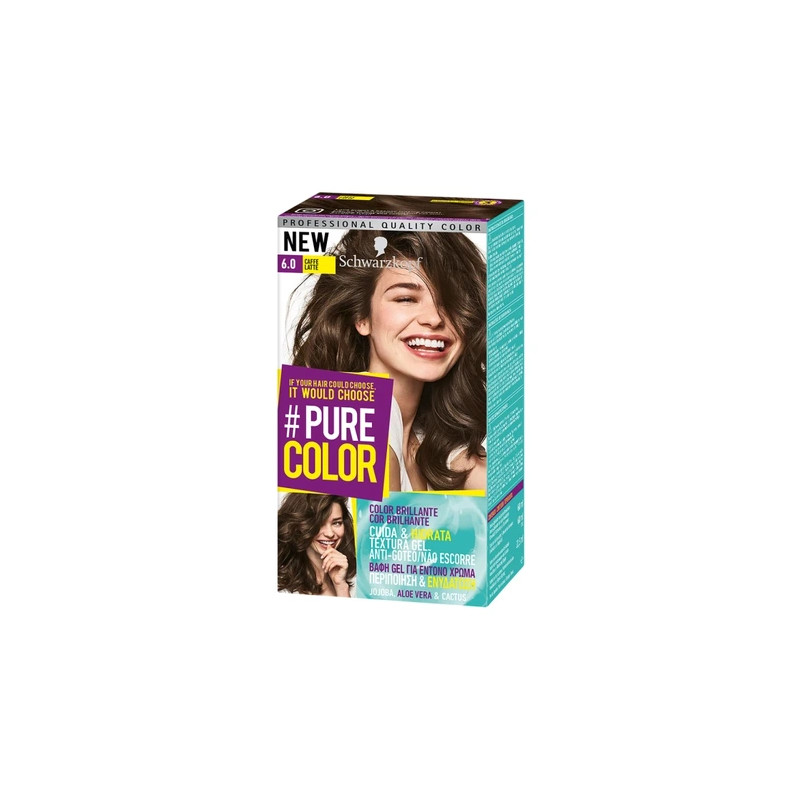 Schwarzkopf Pure Color 60 Caffe Latte Hair Dye 60ml