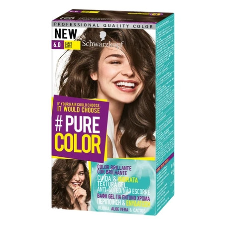 Schwarzkopf Pure Color 60 Caffe Latte Hair Dye 60ml