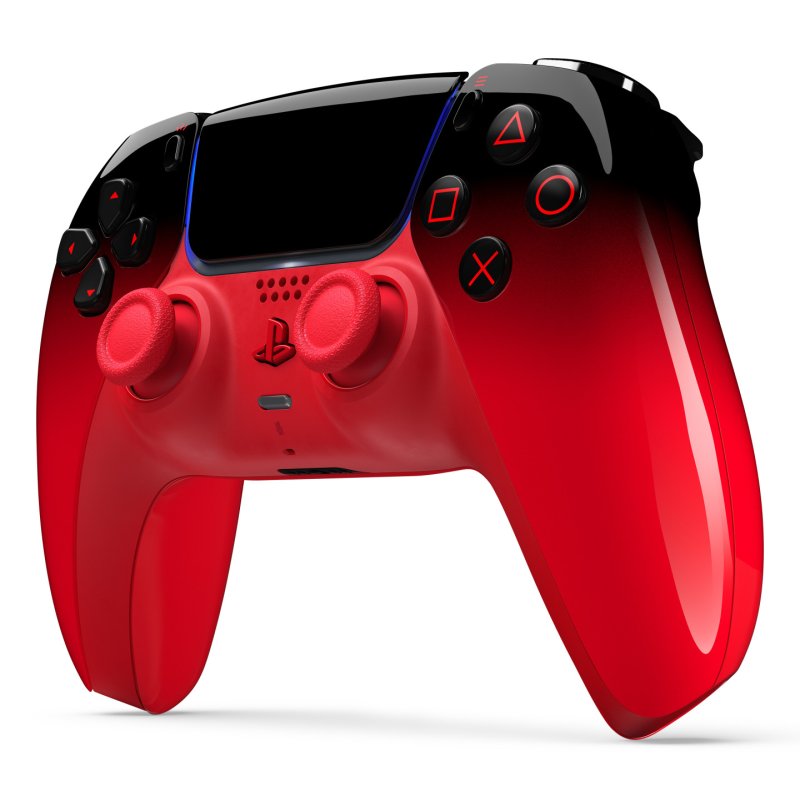Sony DualSense Rouge Bluetooth/USB Manette de jeu Analogique/Numérique Android, MAC, PC, PlayStation 5, iOS