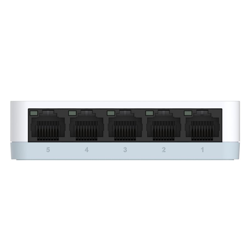 D-LINK 5ports 10/100 Mbps - Plastique