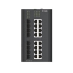 D-Link DIS-310G-24X commutateur réseau Géré L2/L3 Gigabit Ethernet (10/100/1000) DIN rail Noir