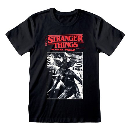 Stranger Things T-Shirt Article Cut Out Size S