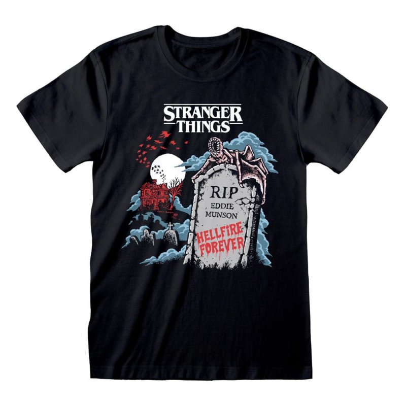 Stranger Things T-Shirt RIP Eddie Size L