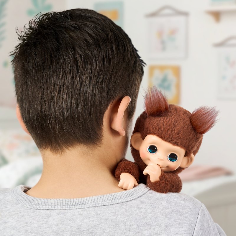 Moose Toys Little Live Pets My Baby Monkey 'Chikki Cherry'