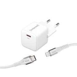 Intenso Power Adapter W30C GaN C315L Lightning 30Watt White