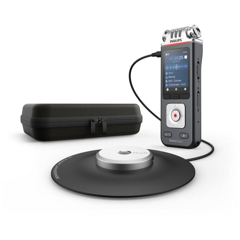Philips VoiceTracer Black, Grey
