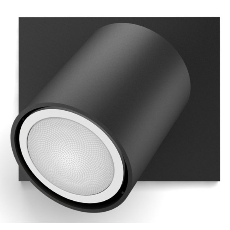 Philips Hue White Amb. Runner Spot 1 flg. schwarz 350lm DS