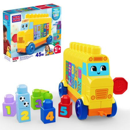 Mega Blocks – Build & Count Bus (JKG34)