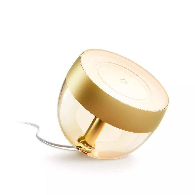 Philips Hue White & Col. Amb. Iris Tischleuchte gold 520lm.