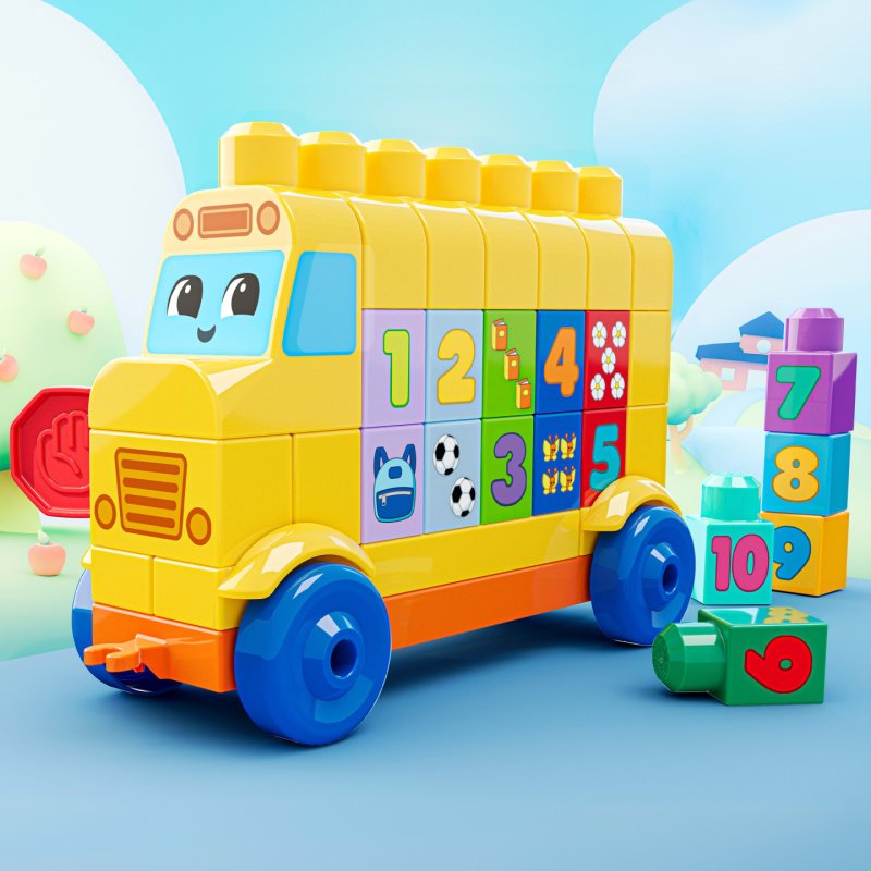 Mega Blocks – Build & Count Bus (JKG34)