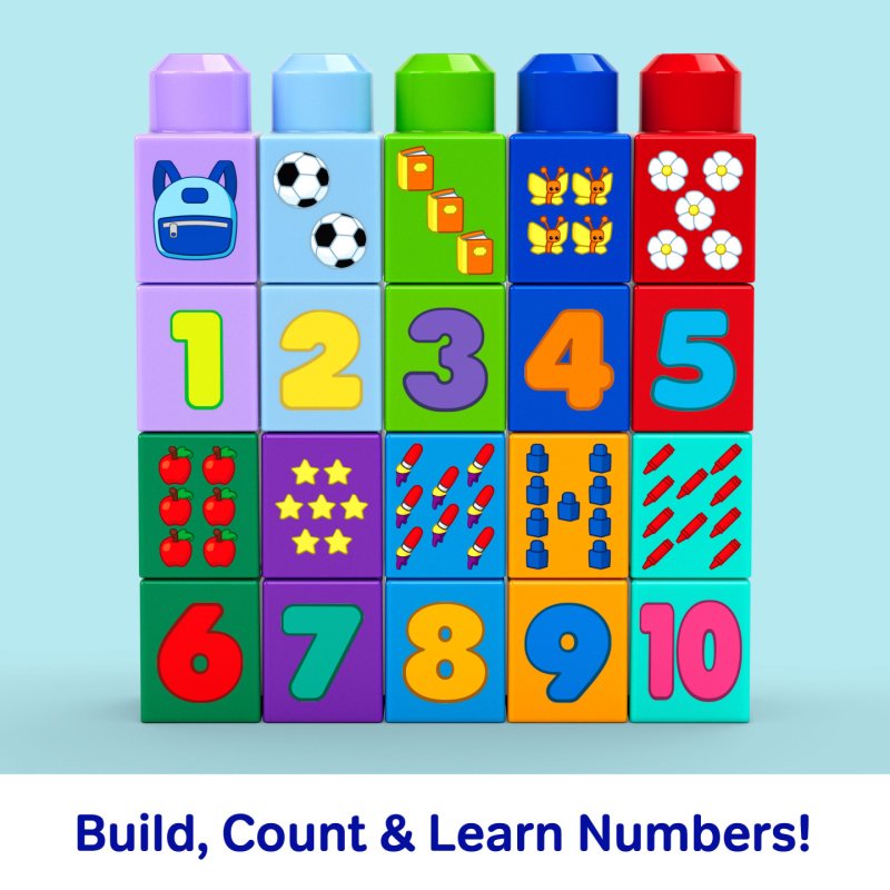 Mega Blocks – Build & Count Bus (JKG34)