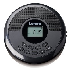 Lenco CD-340BK Black Portable CD player