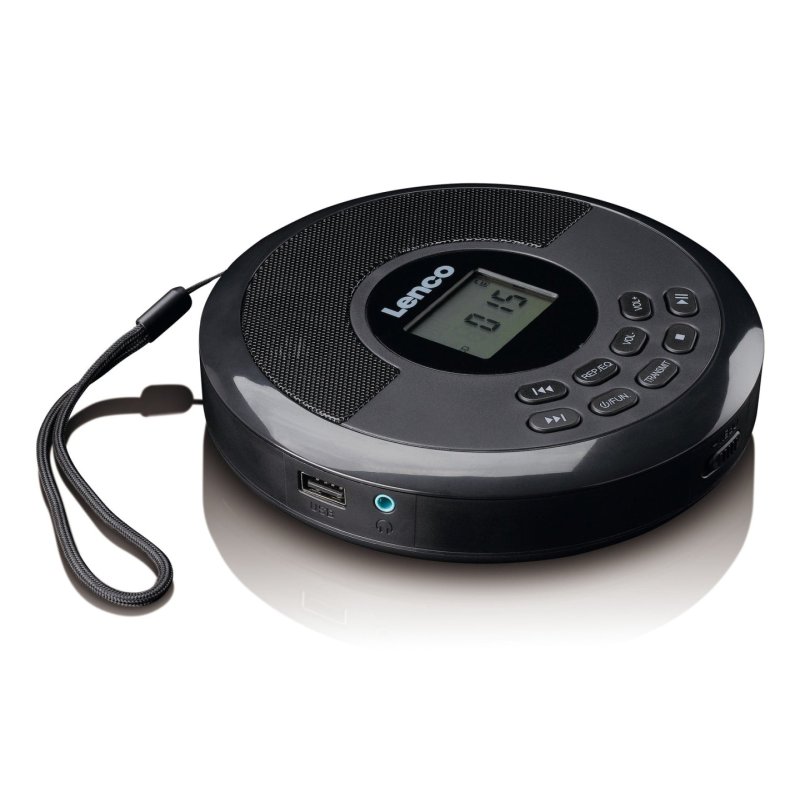 Lenco CD-Player CD-340BK black