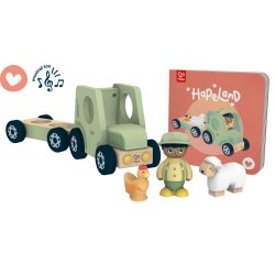Hape - The Rumbling Tractor With Sound (87-3436)