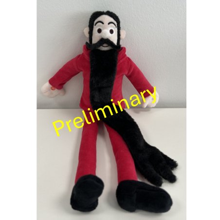 DR - Hr. Skæg Plys Med Lyd (6-25318)