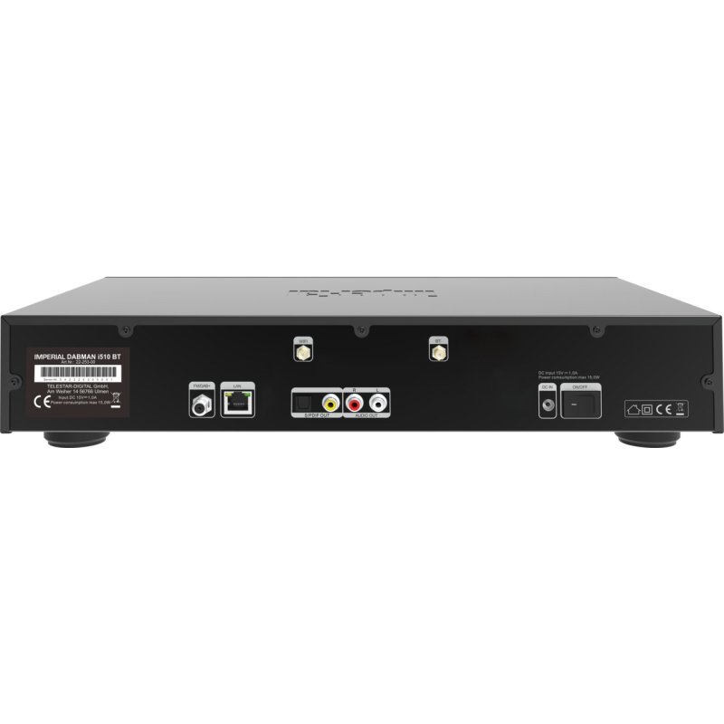 DABMAN i510 BT Multifunktionsradio DAB / FM/ Internet black