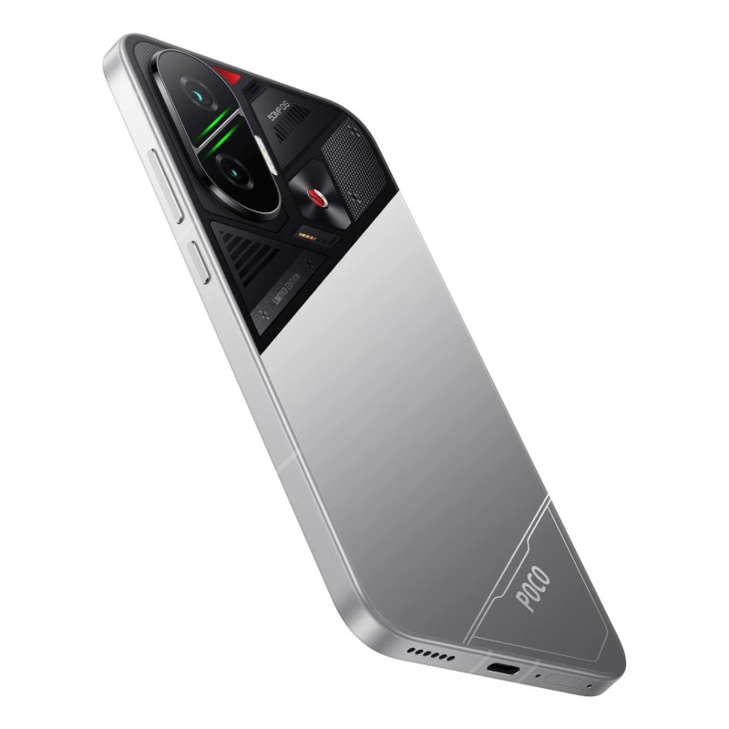 POCO F7 5G 17.4 cm (6.83") Dual SIM Android 15 USB Type-C 12 GB 512 GB 6500 mAh Silver