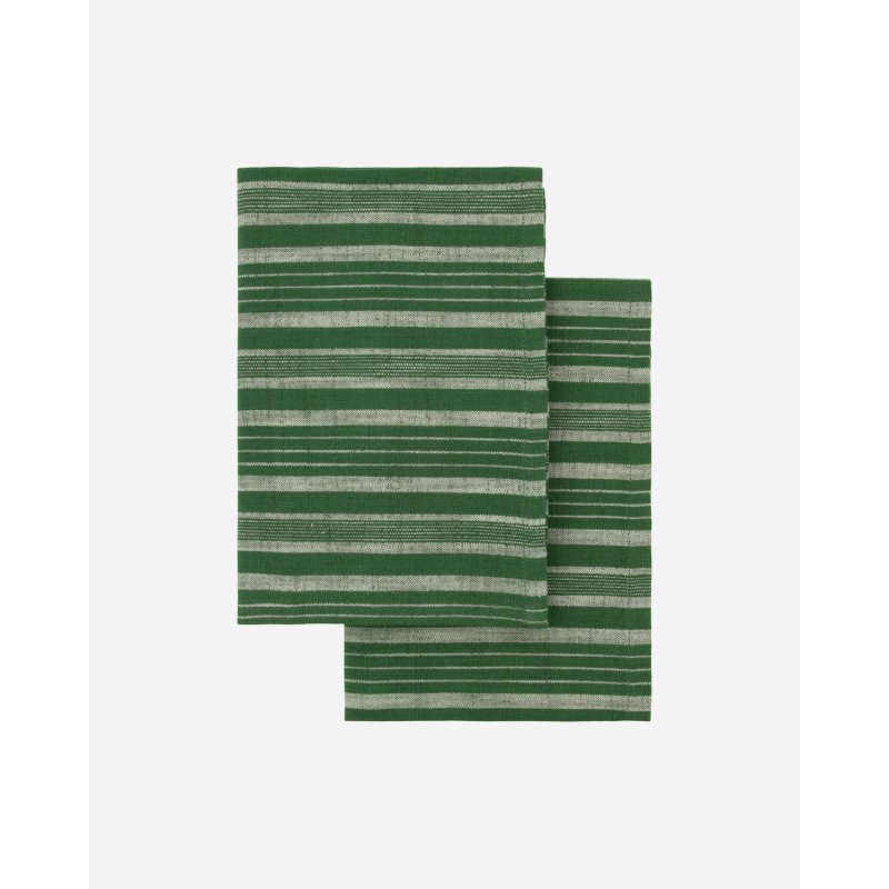 Meraki - Tea Towels - Green