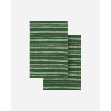 Meraki - Tea Towels - Green