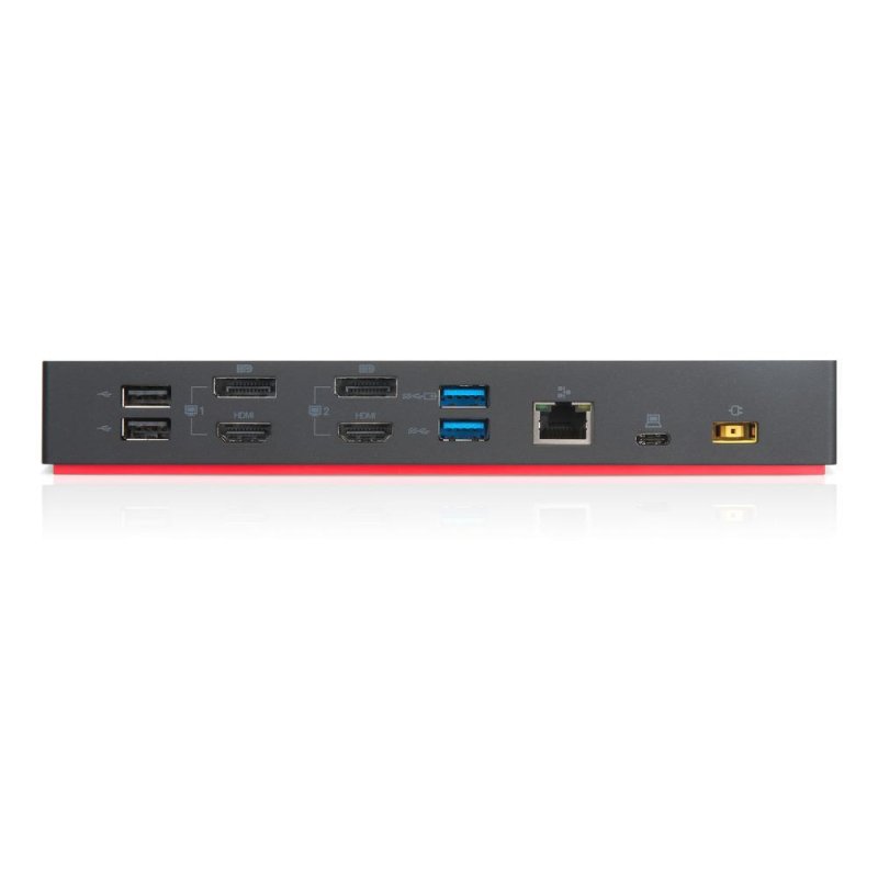 D Lenovo ThinkPad Hybrid USB-C with USB-A Dock - Docking Station - USB-C - 2 x HDMI, 2 x DP US