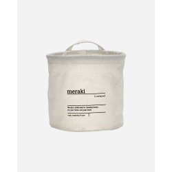 Meraki - Storage Basket MKCaring - White