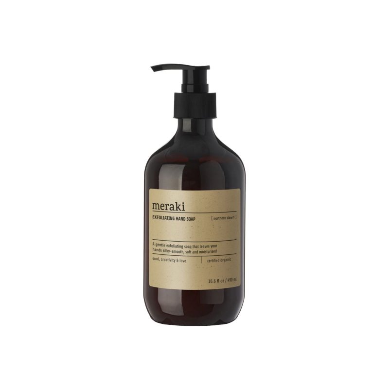 Meraki - Exfoliating Hand Soap - Northern Dawn - h: 16 cm, dia: 7 cm