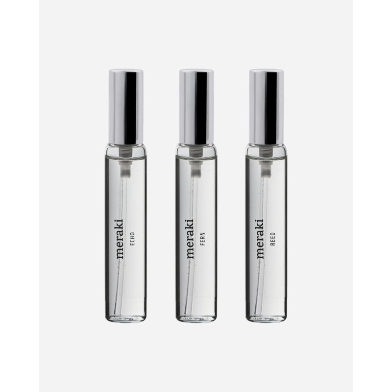 Meraki - Eau de toilette - The sense collection - Clear - 3 x 10 ml