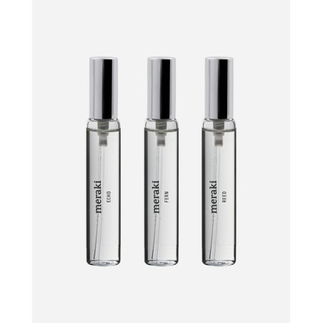 Meraki - Eau de toilette - The sense collection - Clear - 3 x 10 ml