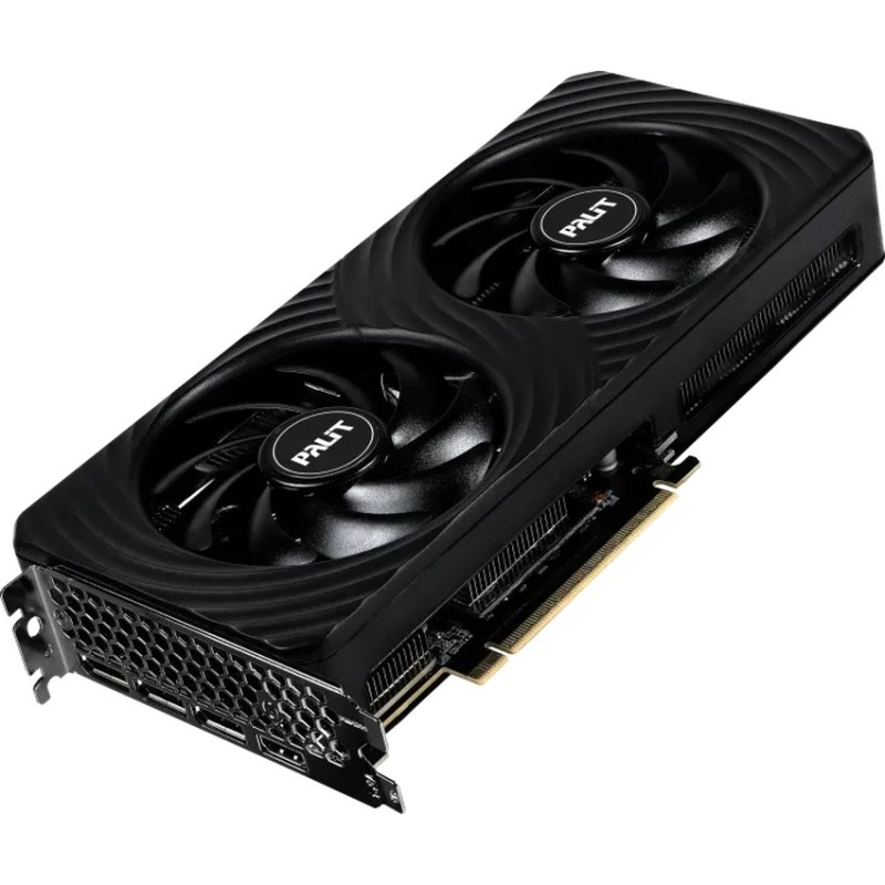 Palit RTX5060 Ti DUAL OC, PCIe5, 8GB DDR7, HDMI, 3 DP, 2632MHz Clock, RGB Lighting, Overclocked