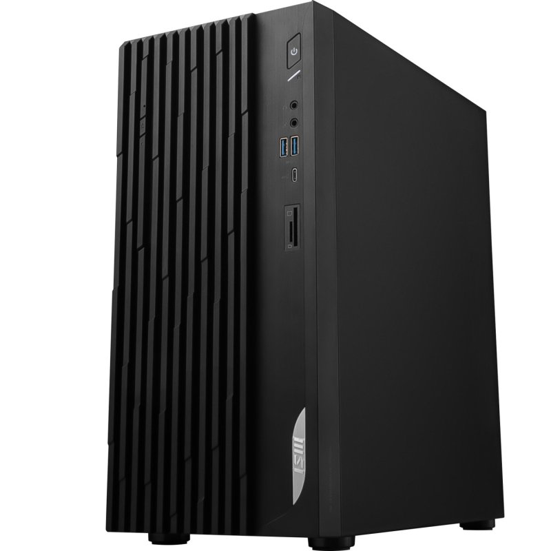 MSI Pro DP180 14A-1276EU Intel Core™ i3 i3-14100 8 GB DDR4-SDRAM 512 GB SSD Windows 11 Home Desktop PC Black