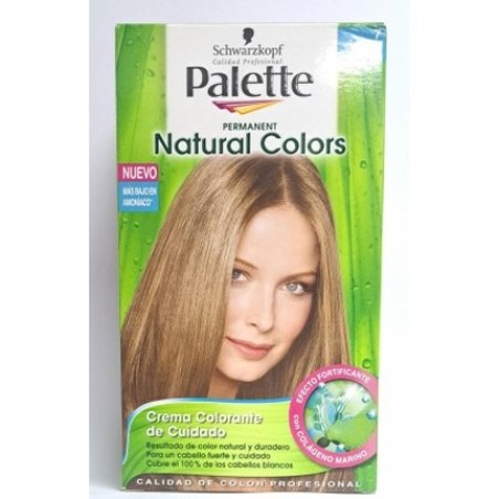 Schwarzkopf Palette Cream Coloring Care 7 Medium Toffee Blonde