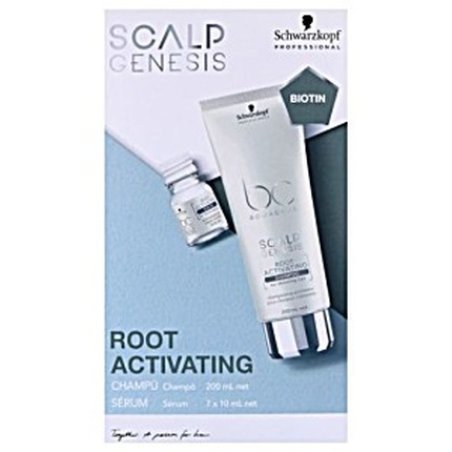 Scalp Genesis Antihair Loss Pack By Schwarzkopf 200 Ml Shampoo 7x10 Ml Serum