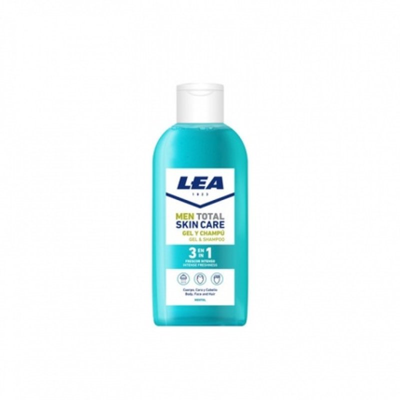 Lea Men Travel Size Intense Freshness 3 In 1 Shower Gel And Shampoo