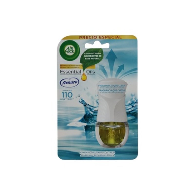 Air Wick Electric Air Freshener Device With Nenuco Refill 110 Days
