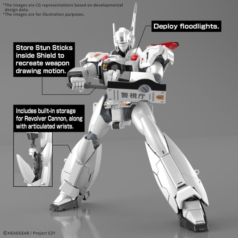PATLABOR - RG 1/48 AV-98Plus Ingram (Ingram Plus) - Model Kit