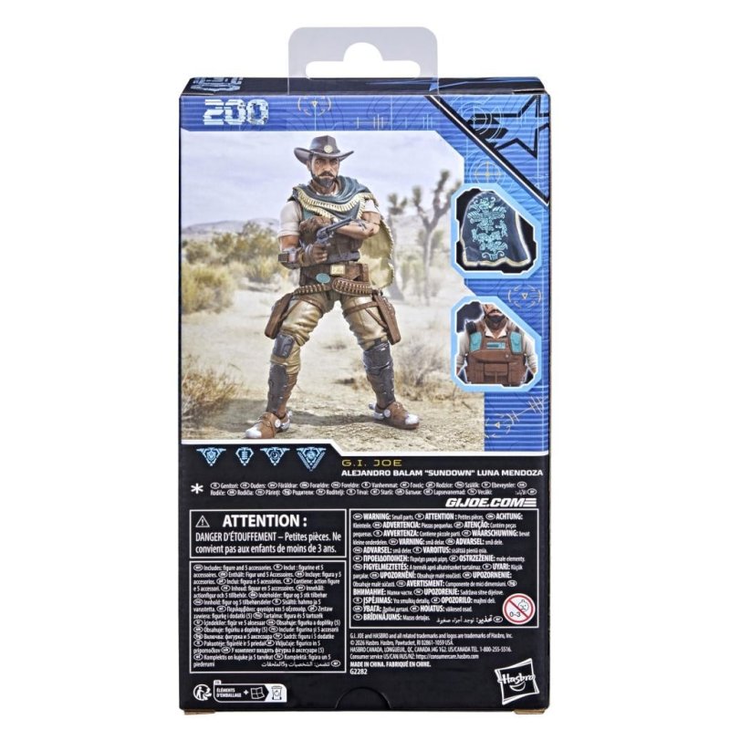 G.I. JOE - Alejandro Balam - Figurine Classified Series 200 15cm