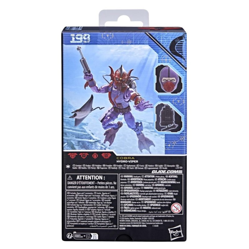 G.I. JOE - Hydro-Viper - Figurine Classified Series 199 15cm