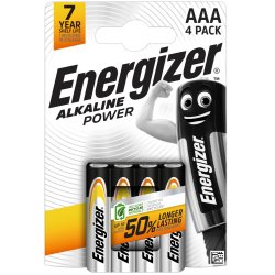Energizer AAA 12 x pack of 4