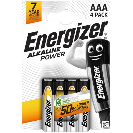 Energizer AAA 12 x pack of 4