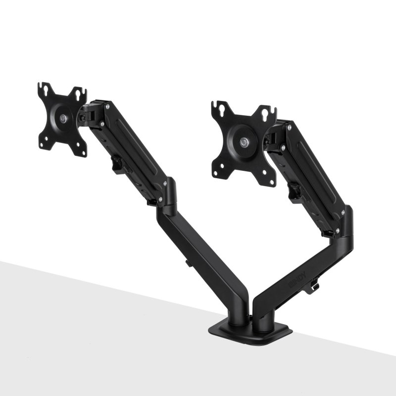 Lindy 40708 monitor mount / stand 68.6 cm (27") Desk Black
