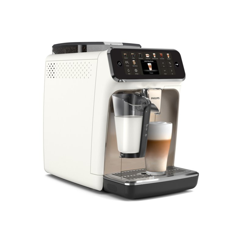 Philips Machine à café automatique EP5543/90 / Series 5500 LatteGo Blanc/noir
