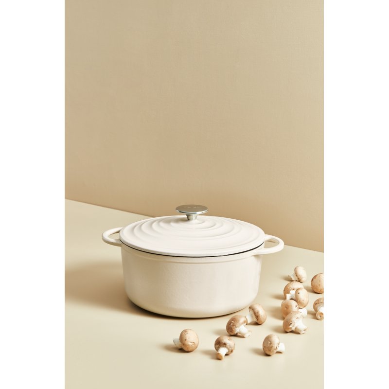 Tefal Servierpfanne LOV Gusseisen 28cm beige