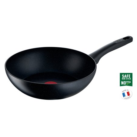 Tefal Black Stone G28119 Wok/Poêle à frire Rond