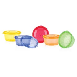 Nuby - Snack Bowl Set - 6p - 300 ml