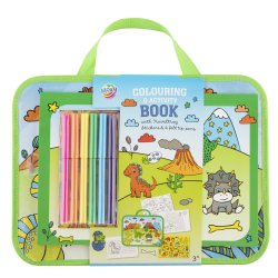 Moxy - Traveltray with Colouring & Activity book - Green