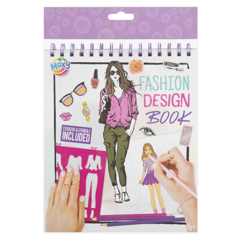 Moxy - Fashion Design Book, 36 Sheets (230005)