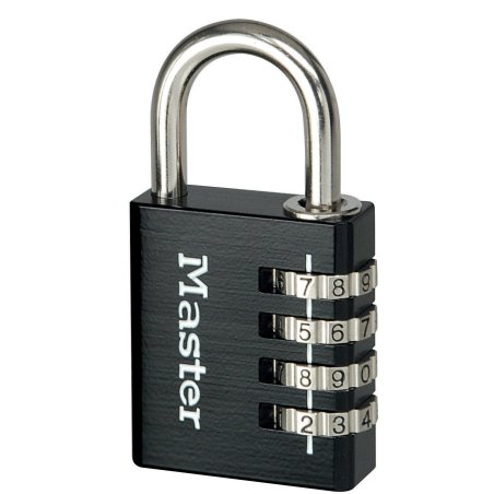 MASTER LOCK 40mm set-your-own combination padlock black