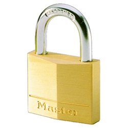MASTER LOCK 30mm wide solid brass body padlock