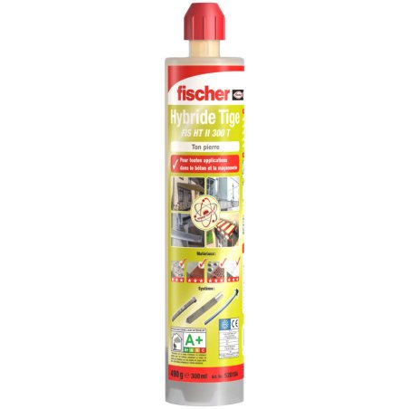 Résine hybride FIS HT II 300T FISCHER Ton Pierre - cartouche 300 ml - 520104